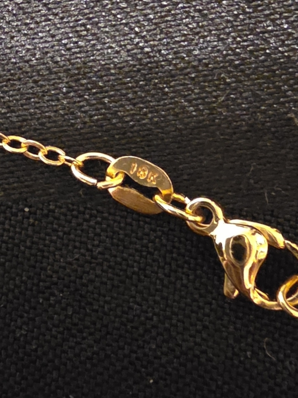 Upcycled Louis Vuitton Gold Pavé Crystal Round Pendant With 1 Ct Moissanite - Picture 7 of 8